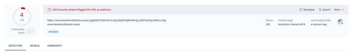 Malwarehunterr's tweet image. More domains spotted for the “Cloud Storage Full” #phishing scam