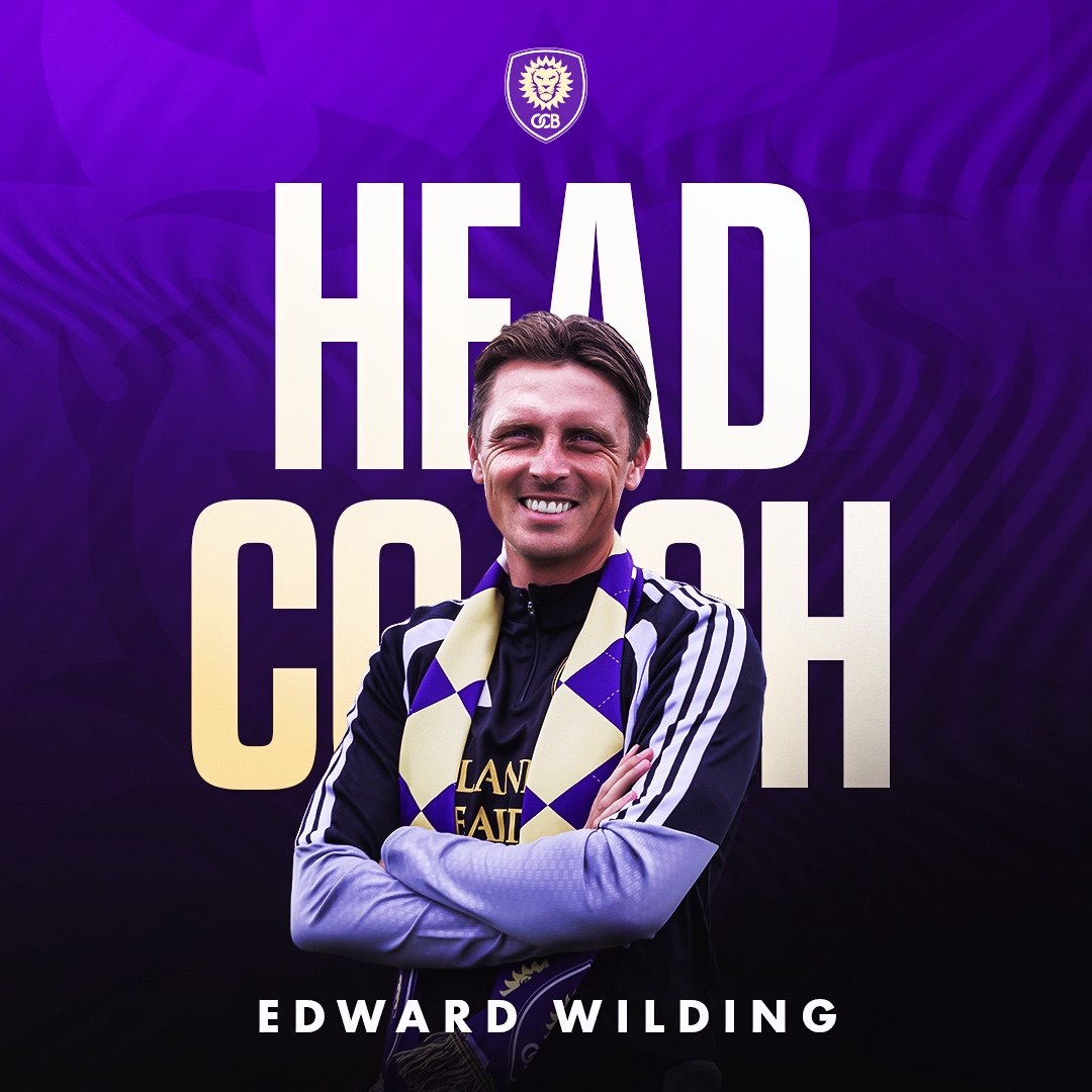 OrlandoCityB's tweet photo. Another step in the Purple Pipeline 💜

Edward Wilding is named head coach following Manuel Goldberg’s appointment as First Team assistant coach