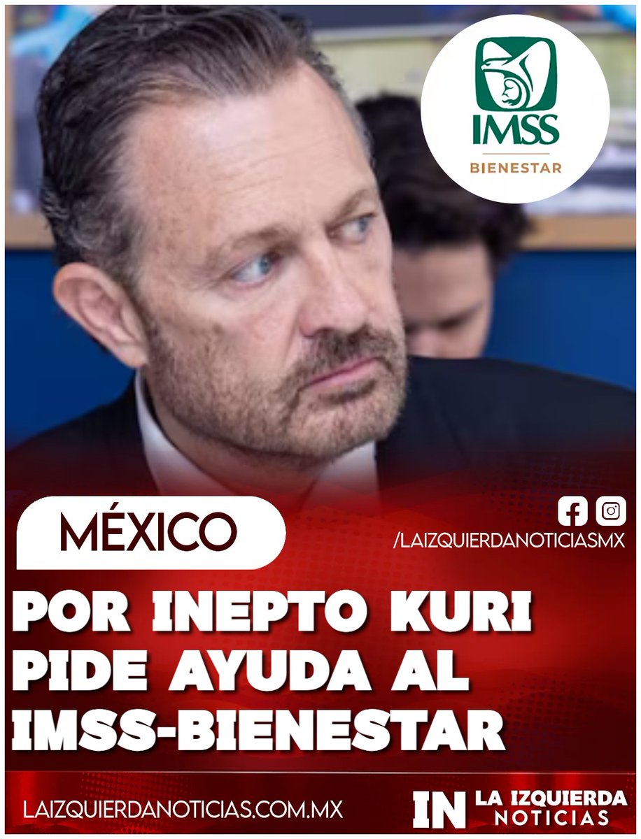 ¡QUE RENUNCIE! Al verse rebasado por el colapso de la Salud Pública en Querétaro, Mauricio Kuri no pudo más e imploró al gobierno federal que adhiriera a su estado al programa IMSS-BIENESTAR, ante la falta de camas y personal médico en los hospitales. Los derroches del panista le