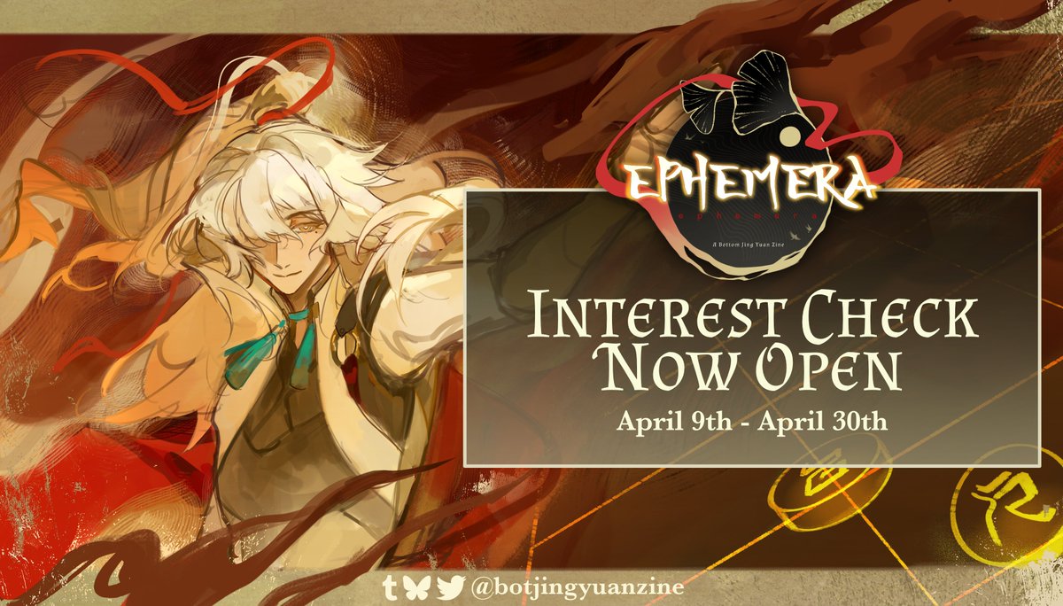Ephemera: A Bottom Jing Yuan Zine | IC OPEN tweet media