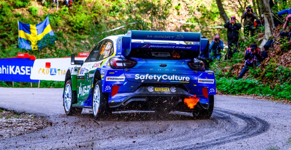Grouve_Sport's tweet photo. M-Sport adjusts its Rally1 spare wheel position https://t.co/IivLHWdiKv #Rally #WRC #CroatiaRally #CroatiaRally2026 #JonArmstrong https://t.co/Pl5nHjKcgX