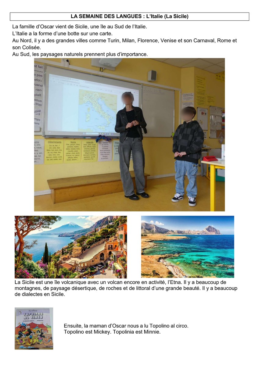 Dsden90's tweet photo. 🌍#SemaineDesLangues à l'école élémentaire du Petit Prince de Grandvillars
Un beau projet célébrant la diversité linguistique et favorisant la coopération avec les familles.
@acbesancon @NathalieAlber15 @DaugeJacques https://t.co/JGDVYzazpb