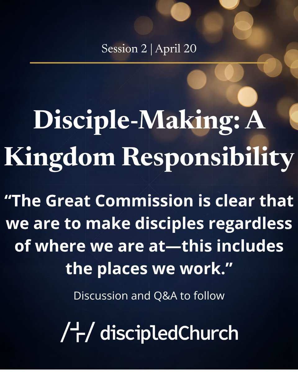 Discipled Church tweet media