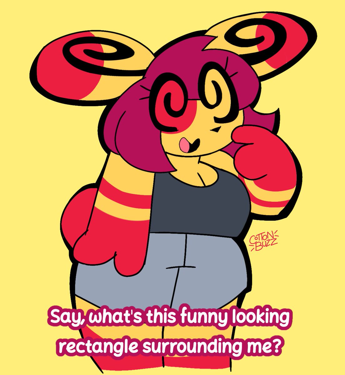 (PKMN OC) One clueless Spinda
(ft. Kimmy)