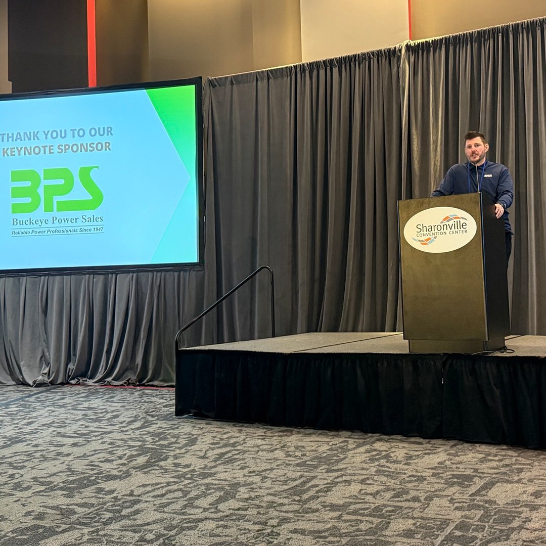 BuckeyePowerSls's tweet image. Buckeye Power Sales was honored to be the keynote sponsor at the Symposium on Sustainability in Health Care. Thanks to everyone who stopped by and to our team for representing BPS and sharing our commitment to reliable power solutions. #SSHC  #ReliablePower #PowerSolutions