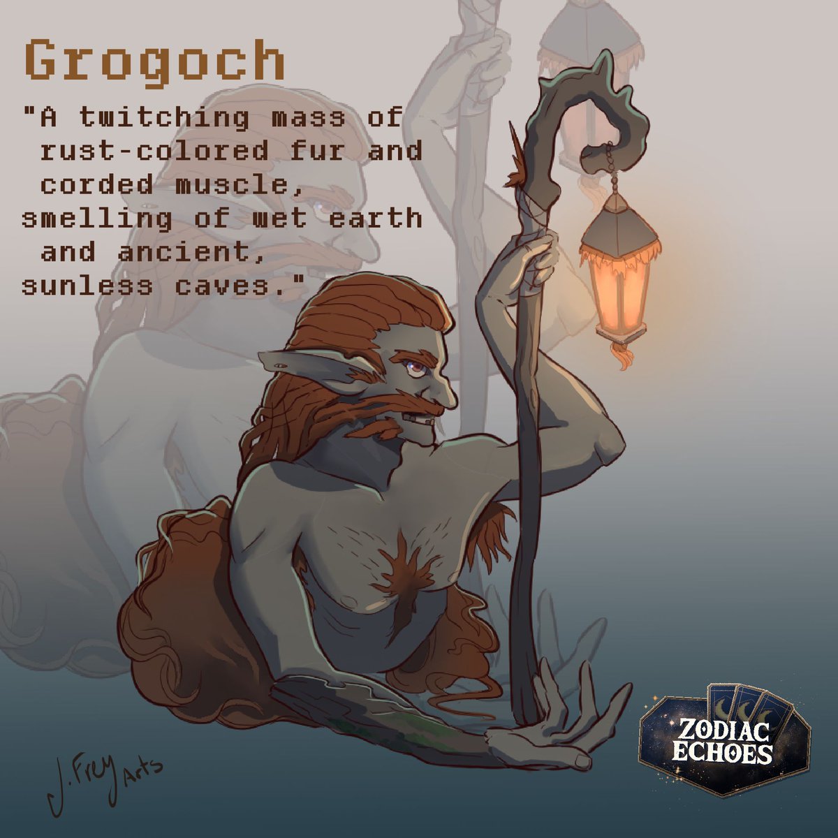Justfreyarts's tweet photo. The Grogoch - the first irish folklore creature, but made a bit more grotesque. he might still help you with the household, but not sure if you want him to!

#ConceptDesign #CharacterDesign #DigitalArt https://t.co/cibk3vYS5y