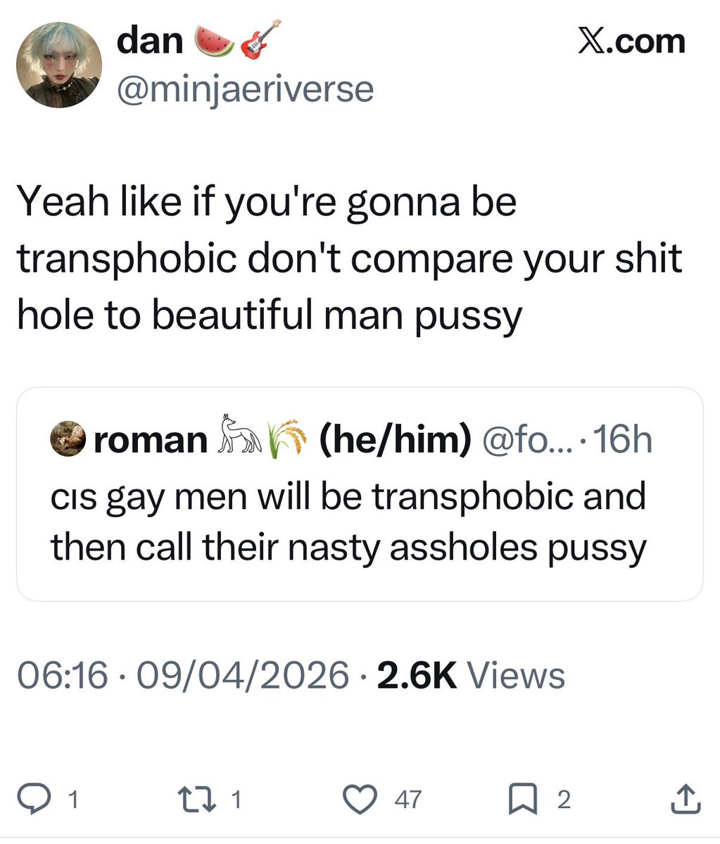 TransHomophobes tweet media