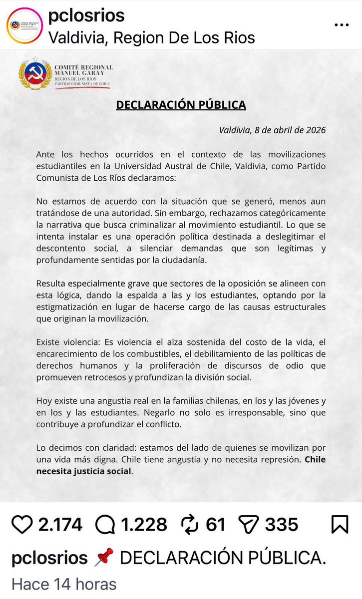 Pao Hube 🇨🇱 tweet media