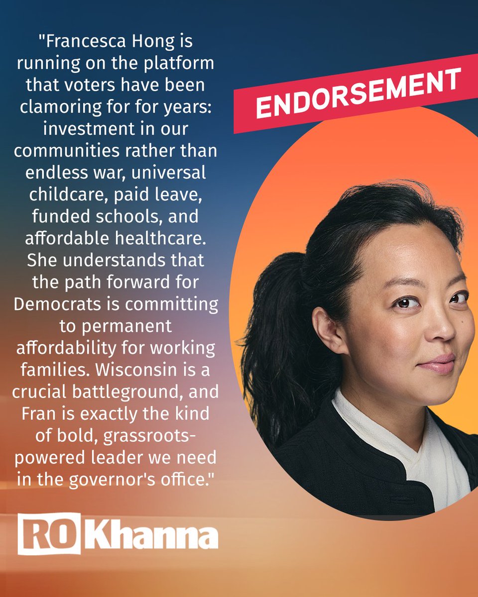 Francesca Hong For Governor tweet media