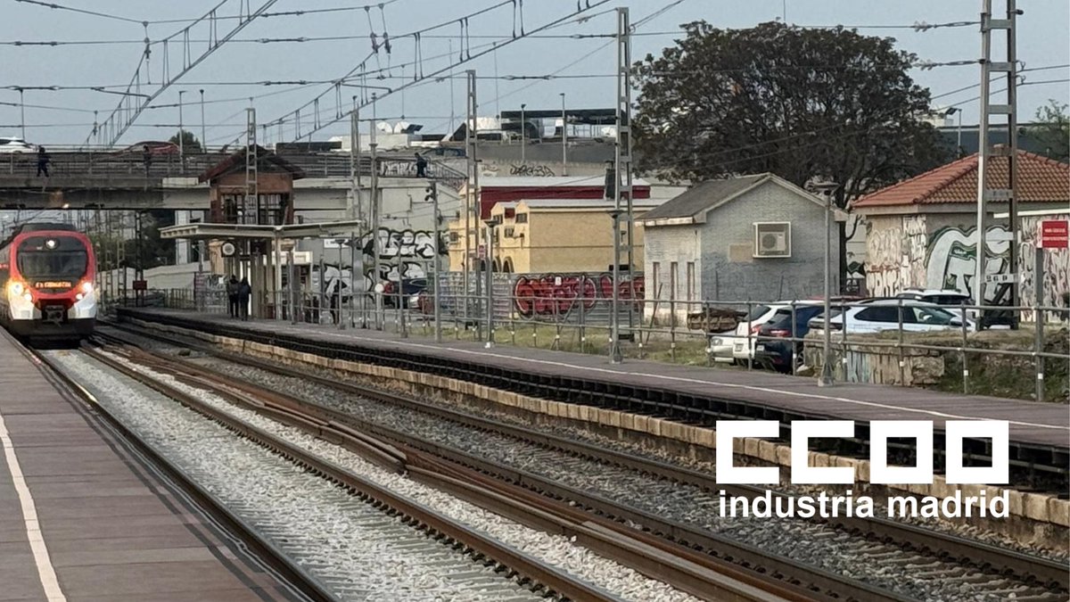 CCOO revalida mayoría absoluta en Nertus Mantenimiento Ferroviario
CCOO mantiene sus 4 delegados, consolidando la mayoría absoluta con una candidatura renovada y comprometida.
La plantilla ha vuelto a demostrar que cuando nos unimos, avanzamos.

industriamadrid.ccoo.es/Inicio
