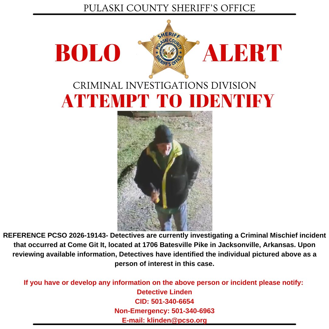 Pulaski County Sheriff’s Office tweet media