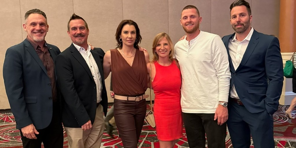 SATOamerica's tweet photo. SATO was honored to partner with #ROSS at the BGCA Annual Celebration—raising $350K+ for youth programs. Proud to welcome SATO special guest Matt Gay (Las Vegas Raiders) and hear inspiring stories from John Wall, Mario Lopez &amp; kid podcaster Bex. #BoysAndGirlsClub #SATO #ROSS https://t.co/n1zl4YVrnY