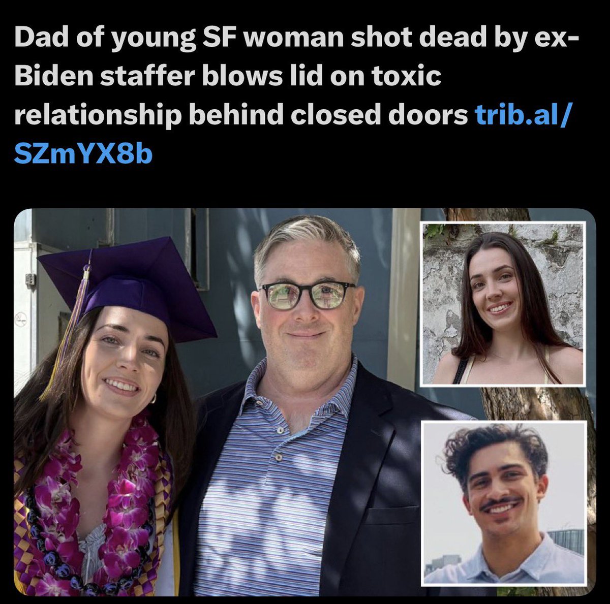 DEMOCRATS: The Biden staffer point his gun at his girlfriend from the room next door and pulled the trigger killing her. He told police he was just ‘dry firing’ the gun at her. They let him go to rehab instead of jail.