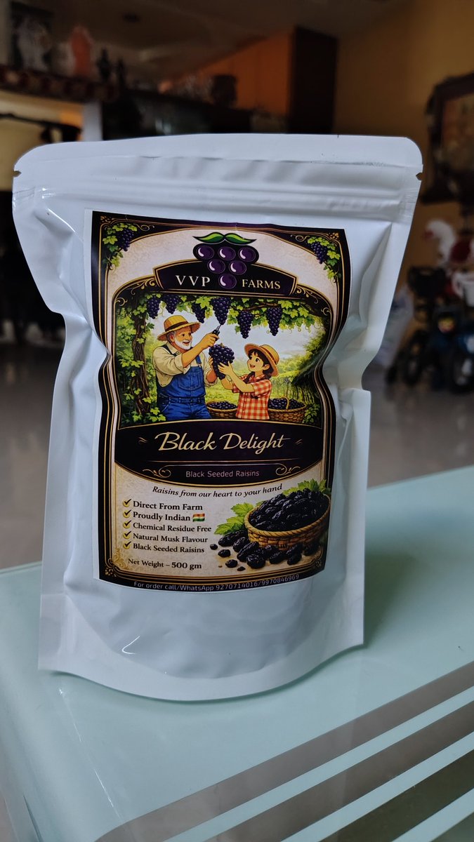 yogeshpadman's tweet photo. Black seeded raisins with natural rose flavour.... For order click on WhatsApp link below 

https://t.co/TuImYTC6ju https://t.co/mhNyEguWCz