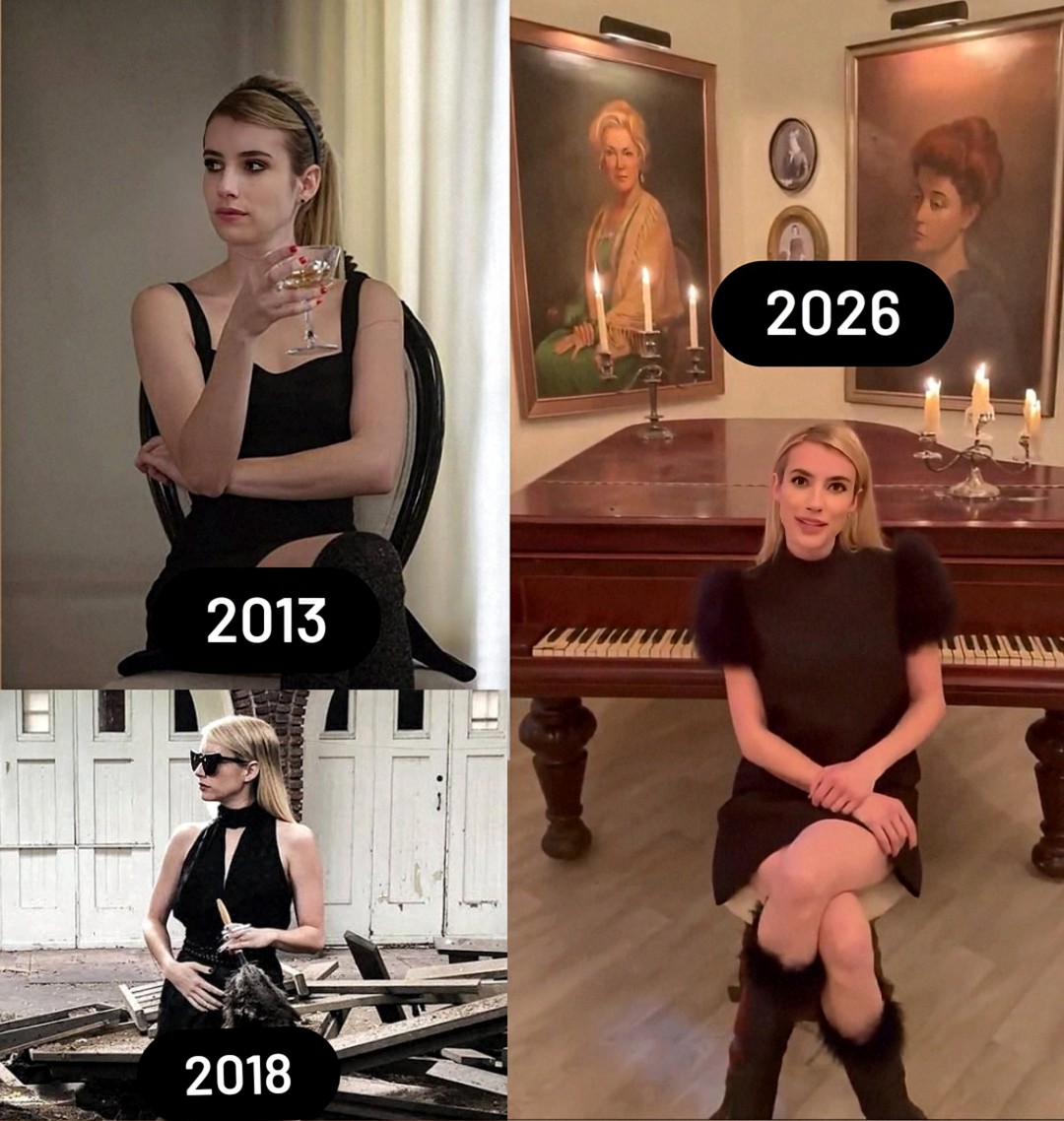 AHS_Mania's tweet image. Emma Roberts a través de los años en American Horror Story como Madison Montgomery 😎

#AHS #AHS13 #AmericanHorrorStory #EmmaRoberts #MadisonMontgomery