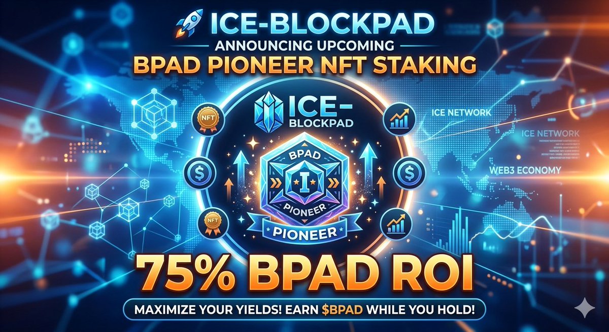 mich_bangonon8's tweet photo. 🚀The Rewards You’ve Been Waiting For!

​Big moves are happening at @ice_blockpad 🧊

​Get ready to level up your portfolio with the upcoming BPAD Pioneer NFT Staking. We’re talking massive utility and industry-leading returns for our early supporters.

​#IceBlockpad #NFTStaking https://t.co/GSC7LTS8Bh