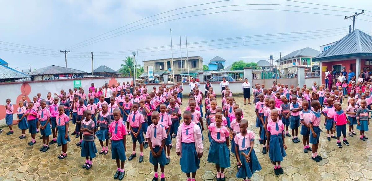 Breaking News… OPM free school opens another free school in Eliekahia.
By the grace of GOD I just used tithe and offering from OPM church to buy another property today 9 April 2026 for 100 million Naira for OPM free school making it 43 OPM free schools.
Remember all OPM free