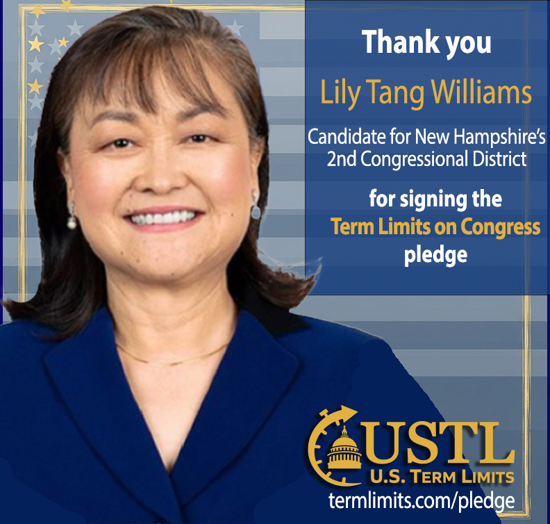 USTermLimits's tweet image. Thank you @Lily4Liberty for signing the #termlimits on Congress pledge. termlimits.com/wp-content/upl…