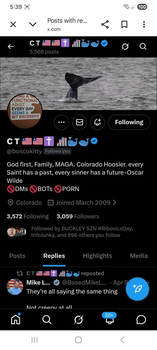 Two awesome patriot accounts wanting to meet,connect with more awesome accounts 
<a href="/AmyBuboltz/">Aimless1963</a> 
<a href="/boscokitty/">C T 🇱🇷🇱🇷✝️ 🎢🐳🐋</a> 
F*R
🇺🇸