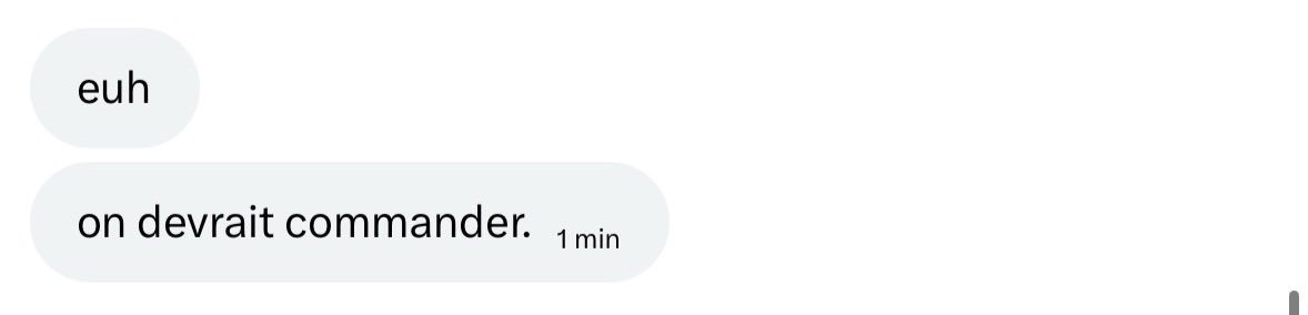 j’ai proposé de faire à manger.