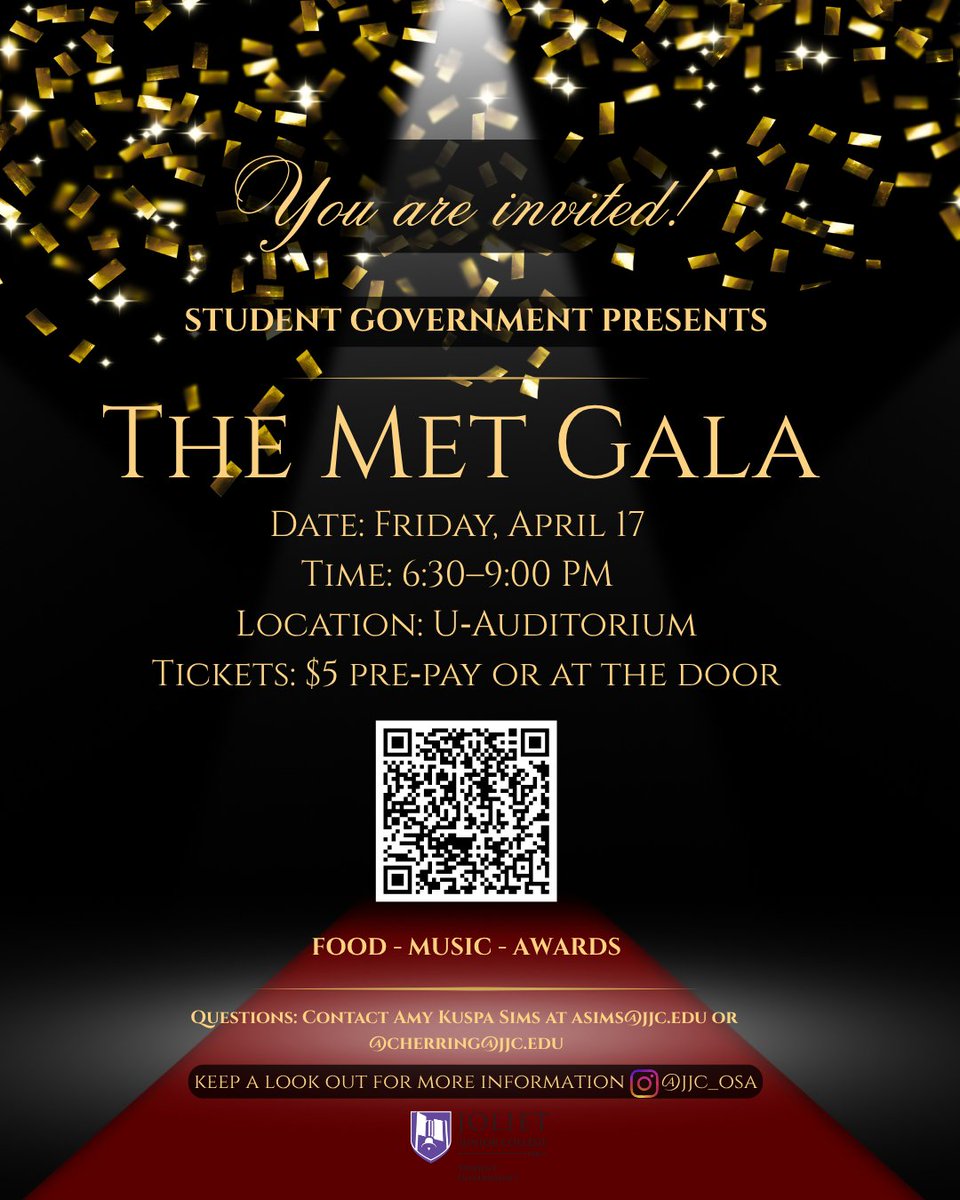 JJC Office of Student Activities tweet media