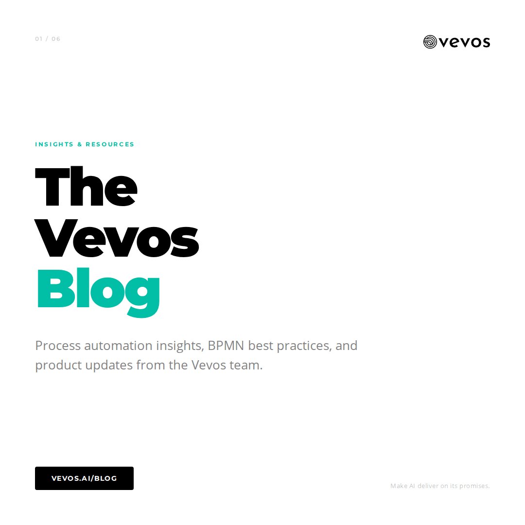 Vevos_AI's tweet image. Check out the Vevos AI blog for the latest content on automation and industry insights.
If you work in operations, process improvement, or automation, there's probably something there worth your time.
#BPMN #ProcessAutomation #AI #BusinessProcessManagement #VevosAI