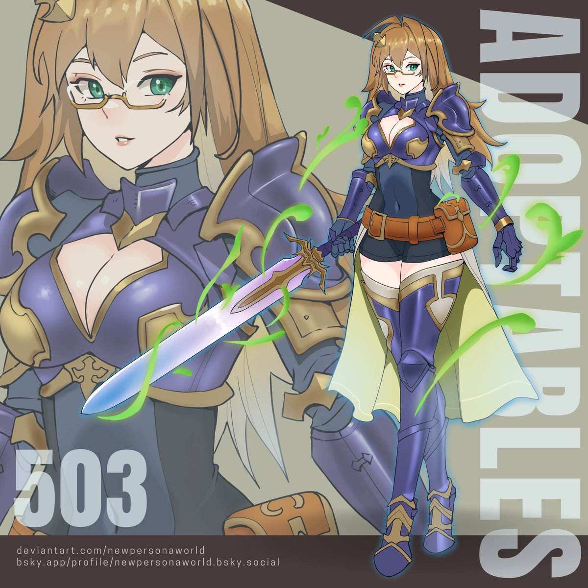NewPersonaWorld's tweet photo. @isolynthe Adoptable artists here! Check out my new adopt in open auction ^_^ https://t.co/iOl7P0x0WO