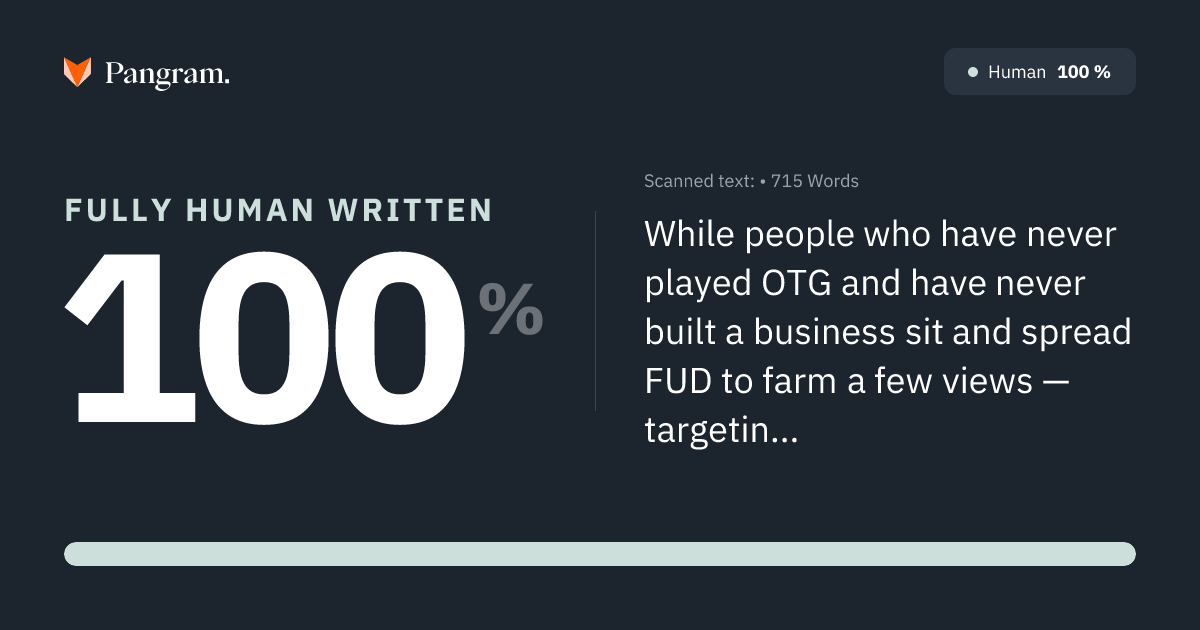 Pangram Labs tweet media