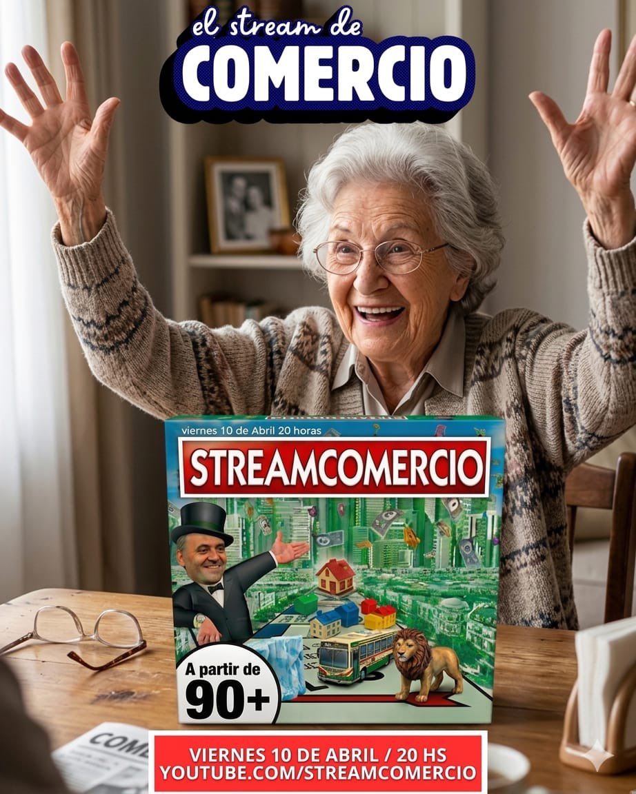 El Streaming de Comercio tweet media