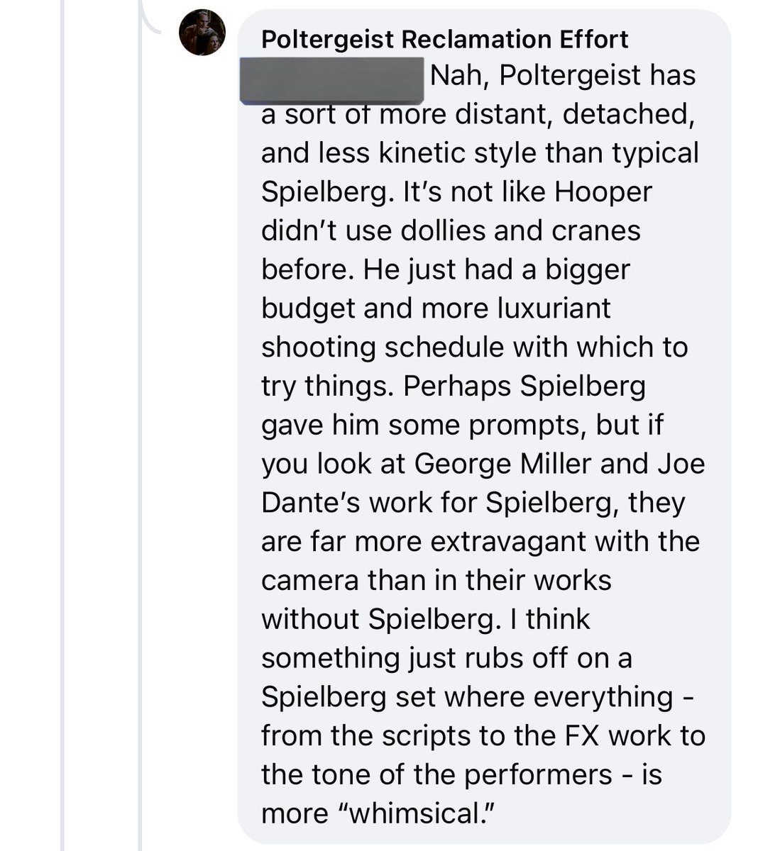 Poltrg_Thoughts's tweet image. Some more recent #comments that put things well #tobehooper #poltergeist #hoopersfilm