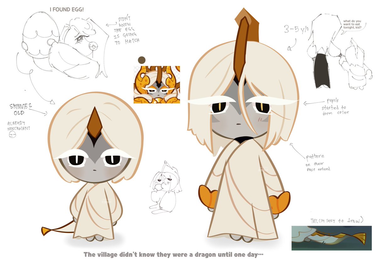 _craziishin's tweet image. While ya’ll wait for part 2, pls have this baby longan reference #LonganDragonCookie #crob