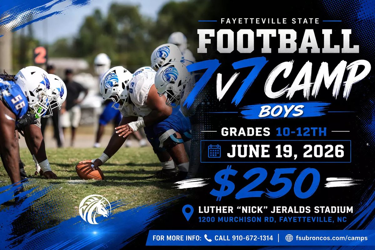Fayetteville State Football tweet media