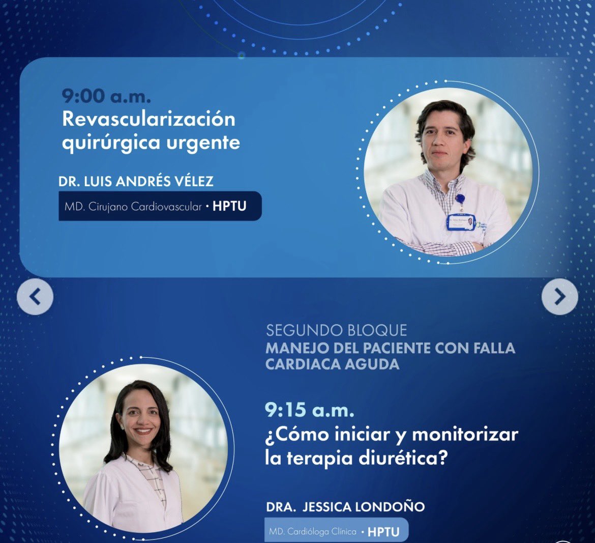 FelipeLozanoPi1's tweet photo. II simposio de cardiología y cirugía cardiovascular del @HPTU 
Link presencial: https://t.co/pwrZVKaZNp
Virtual: https://t.co/IwfwCskbxG https://t.co/wFuIqE3Uzr