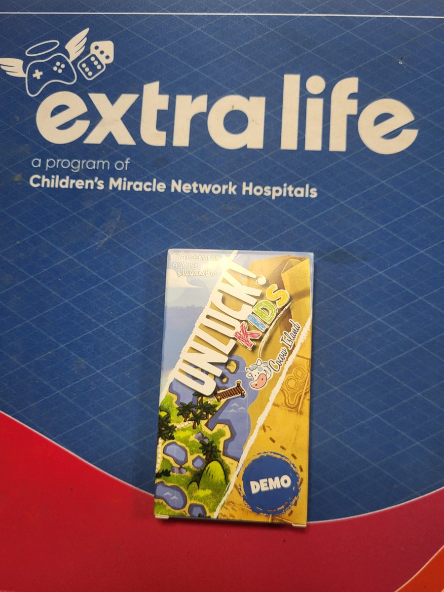 Thanks <a href="/ExtraLife4Kids/">Extra Life</a>!  The #UnlockKids arrived just in time for #TabletopAppreciation Weekend!
I think my kids are going to have a ton of fun trying it out!

Also don't forget to join me Sunday morning when I'm streaming for <a href="/ExtraLifeLondon/">Extra Life London</a> in support of <a href="/CHFHope/">Children's Health Foundation</a>!