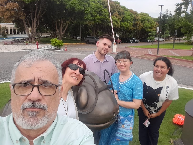 oikossokio's tweet photo. Glad to receive in @CADS_ESPOL, the visit of 3 researchers from Poland within the framework of the Framework Agreement between @espol and the University of Bialystok, Poland, and supported by the Erasmus International Academic Exchange Program. @CarlosMonsalveA @DEC_INV_ESPOL @cparedesverduga