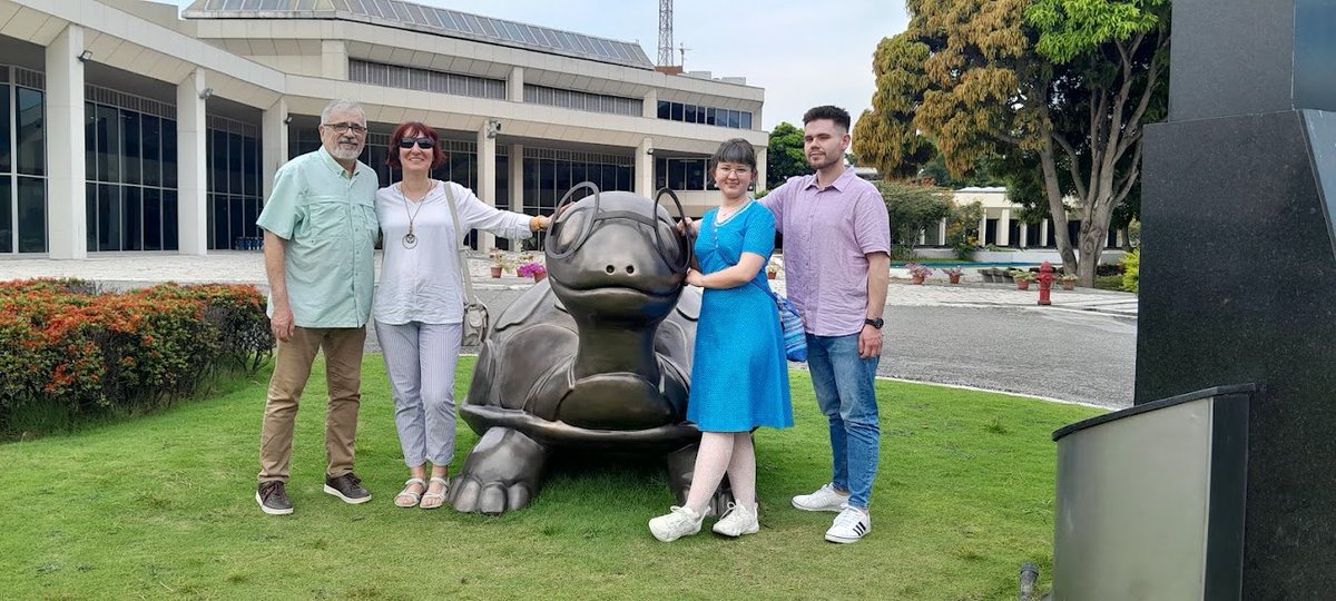 oikossokio's tweet photo. Glad to receive in @CADS_ESPOL, the visit of 3 researchers from Poland within the framework of the Framework Agreement between @espol and the University of Bialystok, Poland, and supported by the Erasmus International Academic Exchange Program. @CarlosMonsalveA @DEC_INV_ESPOL @cparedesverduga