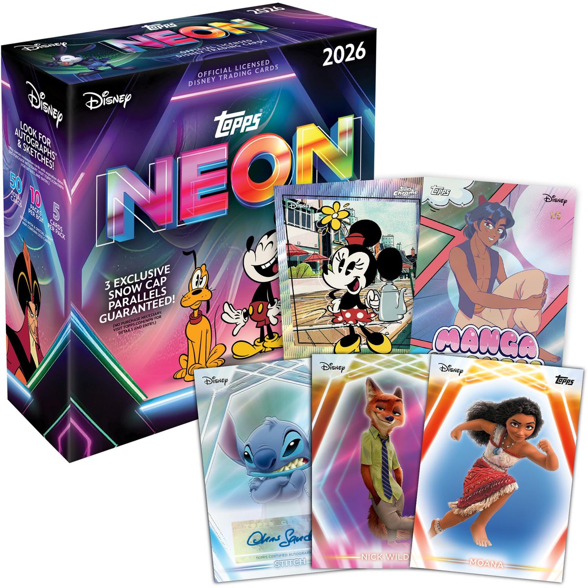 DisTrackers's tweet image. Topps Disney Neon Value &amp;amp; Mega Boxes are available for preorder at Amazon!
.
amzn.to/4tHbdHa
.
#Ad #Topps #Disney #TradingCards