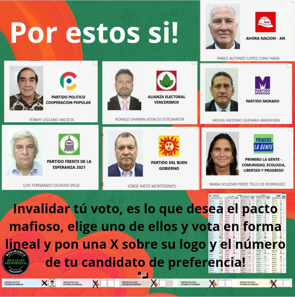 Movimiento Nacional no a la ley antiforestal tweet media