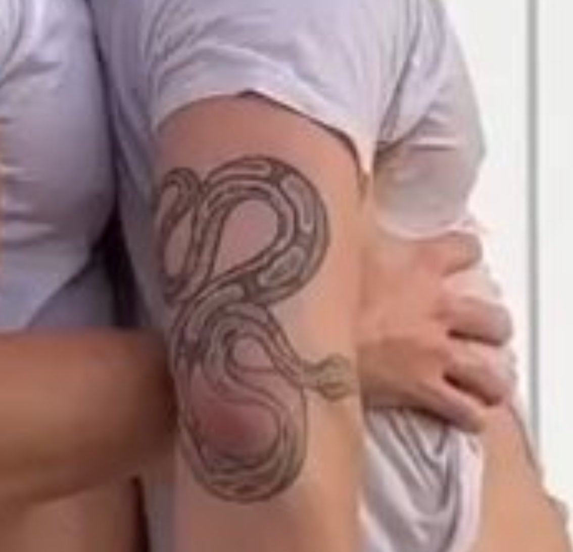 el hecho de que se hicieron casi el mismo tatuaje sin conocerse realmente estaban destinados a cruzarse en esta vida como la leyenda del hilo rojo