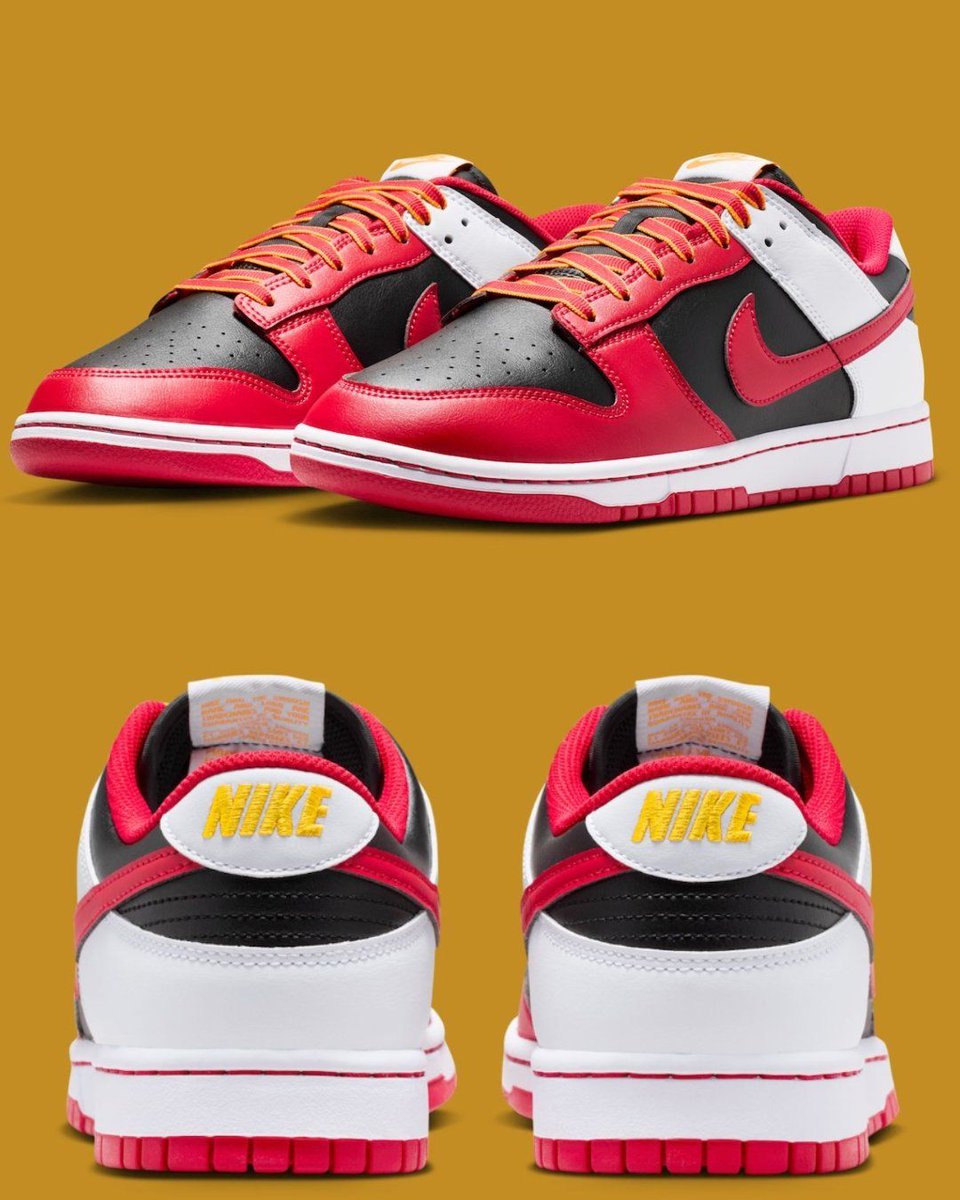 SneakerShouts's tweet photo. Dropped Early: Nike Dunk Low Retro "Super Mario" 🔥 

BUY HERE: https://t.co/7RSbkSGtj5 https://t.co/1jLqVn6BFr