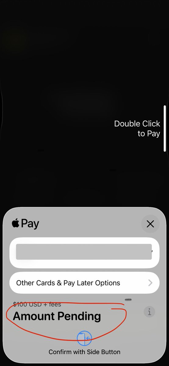 SpareVentures's tweet photo. hey @willums_ why aren't fees shown before adding @phantom cash ?

i was testing out phantom debit card.

the fees apply area is not clickable for me, doesn't show the final charge on apple pay before confirmation. 

tested onramp w/ both debit & credit, same problem.

this stopped me from wanting to continue.