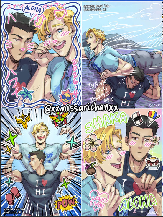 xxmissarichanxx's tweet photo. isami and smith in honolulu~ which photo is ur fave? mine is the top right one LMAO
#bravern #スミイサ https://t.co/Oxt4g5olJd