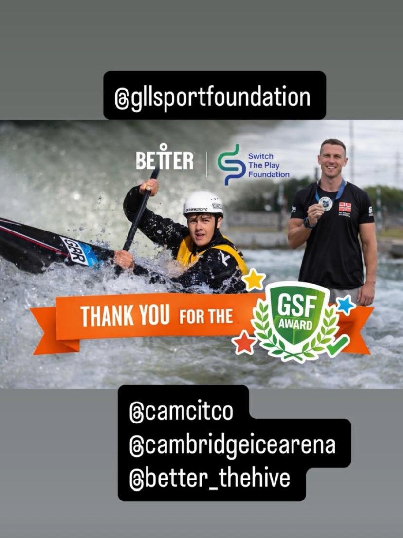 calebsjourney's tweet photo. Grateful for the support through the GSF Award from @gllsf  Continuing the journey.
@Better_UK 
@camcitco 
@paddle_uk 

#CanoeSlalom #JourneyToDivision1 #AthleteDevelopment https://t.co/Udxic2LE3h