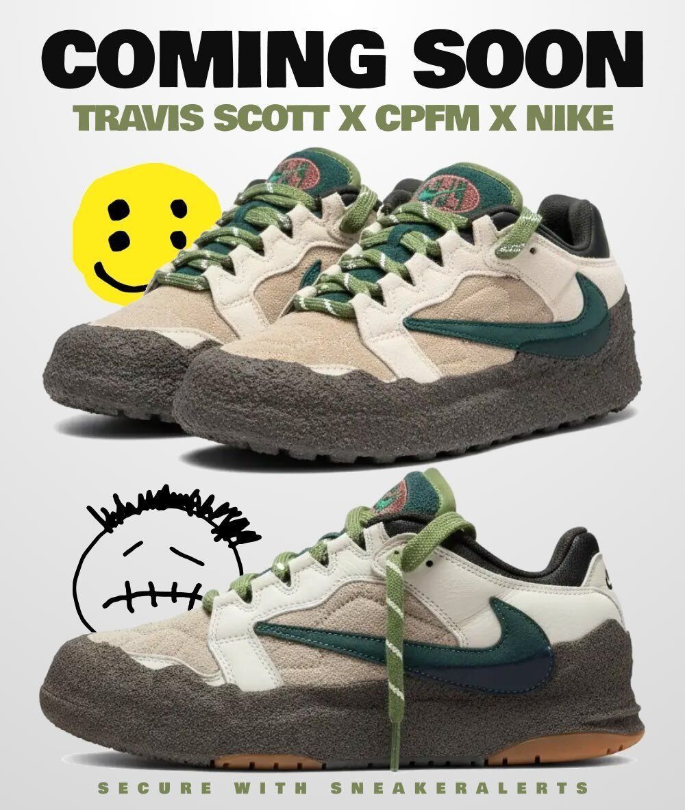 Travis Scott x CPFM x Nike Flea 1 🌵