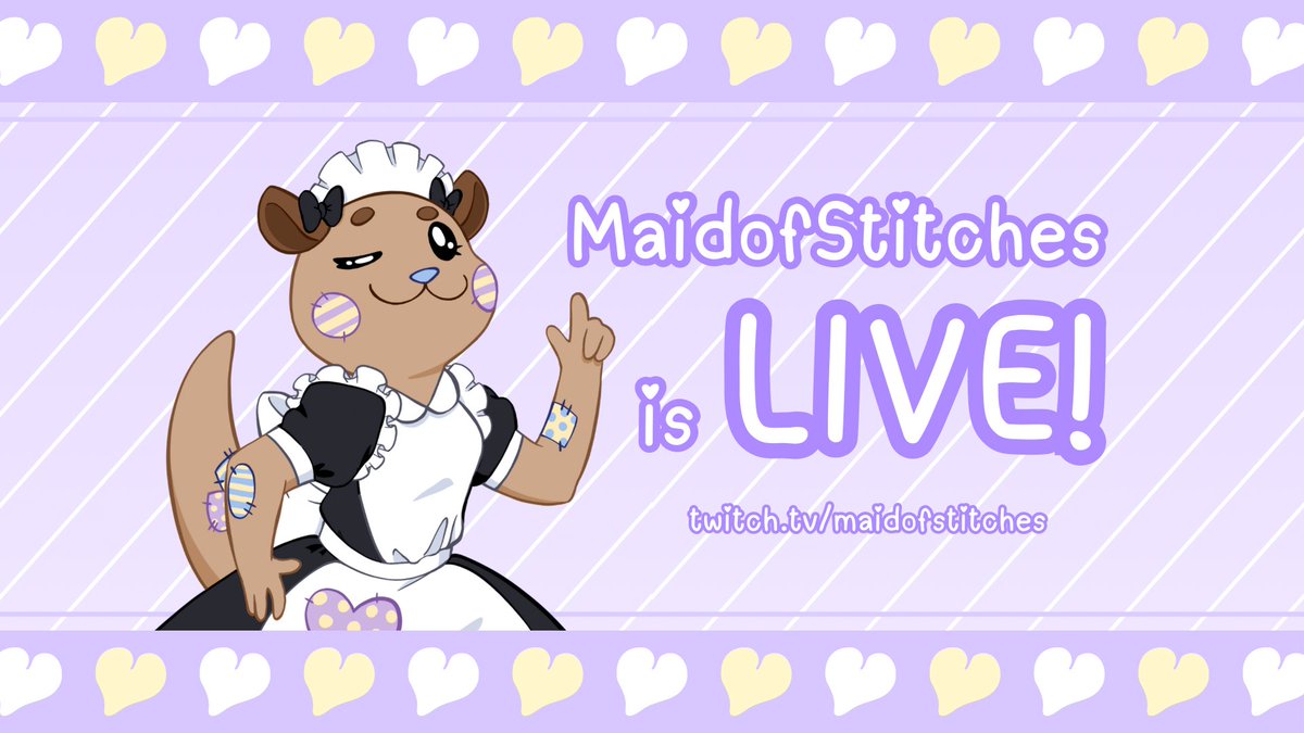 ArkVTG's tweet photo. Maidofstitches is now LIVE🔴 on Twitch!

MaidofStitches is live with Stitches and the Art Block Adventure Pt. 4! Join the fun and creativity!

#Vtuber #ENVTuber https://t.co/7gSuCEBIuw