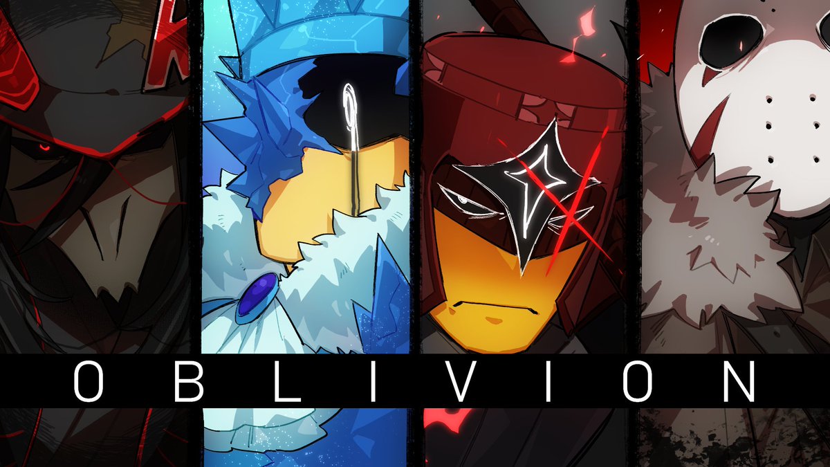 Roblox_Oblivion's tweet image. Here is our new banner done by the talented @atuyu_tubuyaki ! 
#asym #roblox #oblivion #itrapped  #doombringer #jason #guest666