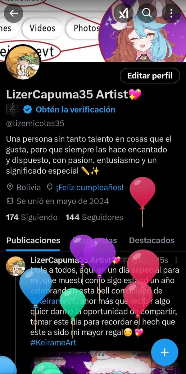 LizerCapuma35 Artist💖🎼 tweet media