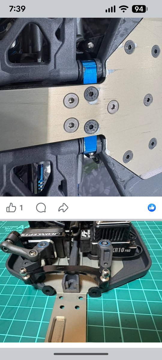 taitopapa34's tweet image. teamAJの大津さんがB84のシャーシ折れ対策を提案してくれていますね。
B84ユーザーの方は是非参考にしてみてください。
facebook.com/share/p/18QuLG…