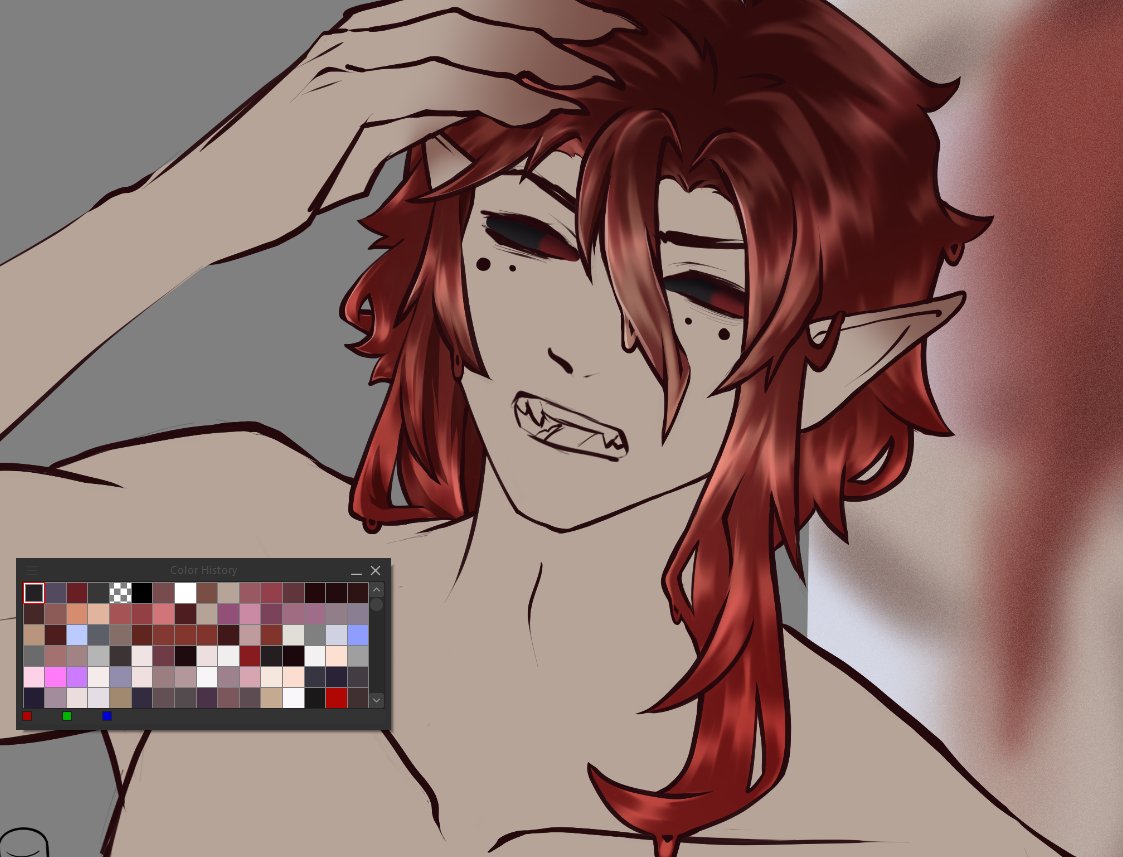 Slowly cooking on several Illustrations~

Enjoy an appetizer of this one :3c