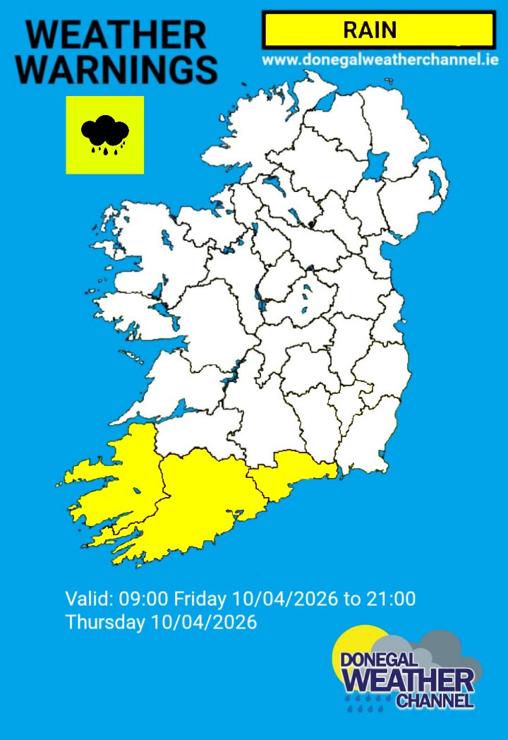 ⚠️ 🚛 FURTHER TRAVEL DISRUPTION EXPECTED ON FRIDAY ACROSS THE NORTHWEST AND IRELAND 🚜 . ⚠️ 

 SLIGO
Another Convoy of vehicles will take to the N4 / N15 interchange Meeting at 7:30 a.m. With the protest starting at 8:00 a.m.

DONEGAL &amp; LEITRIM SLIGO 
Another Convoy of vehicles